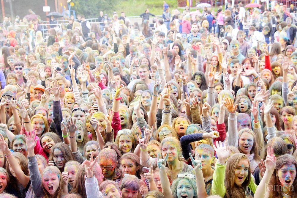 Фотография с Фестиваль красок в Казани в Нет