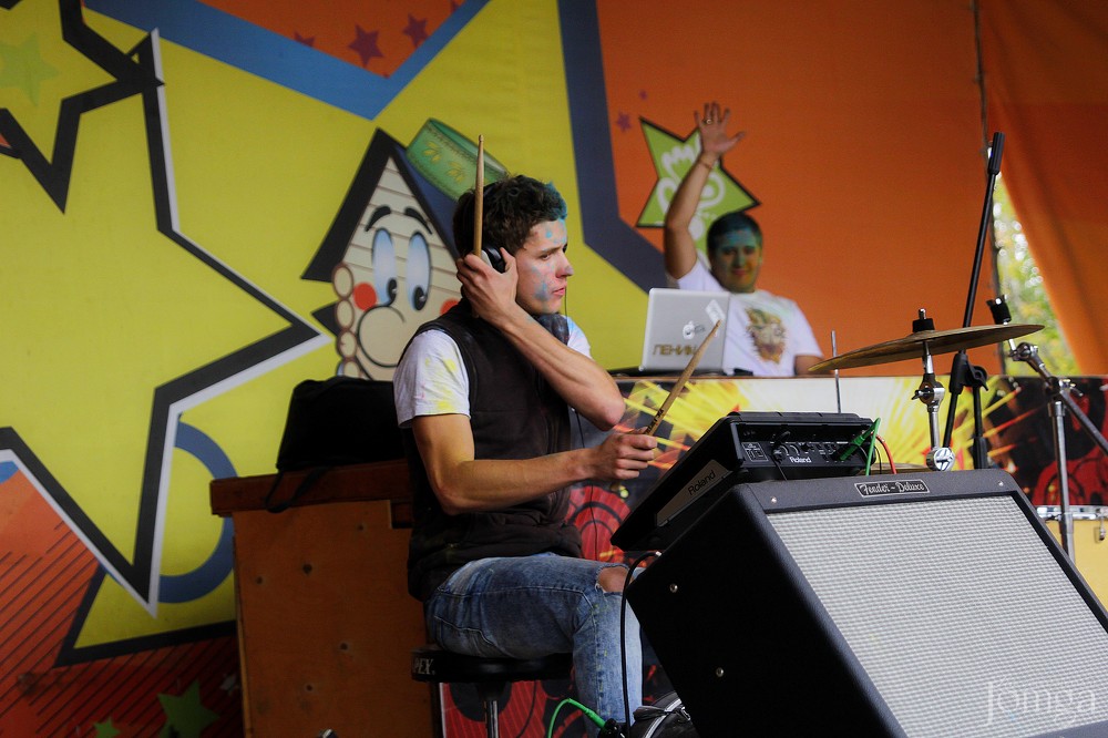 Фотография с Фестиваль красок в Казани в Нет