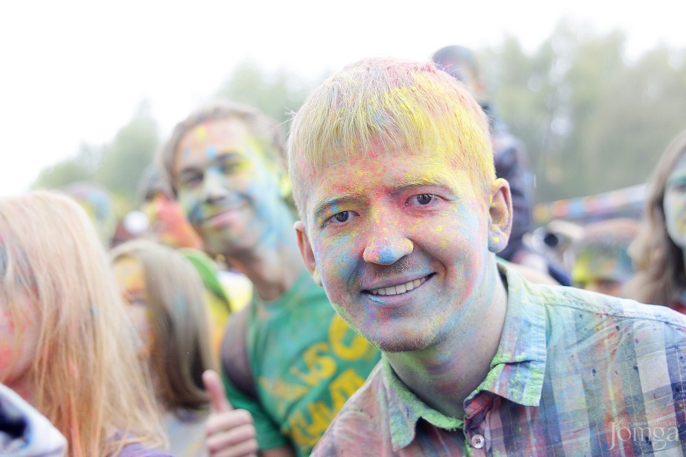 Фотография с Фестиваль красок в Казани в Нет