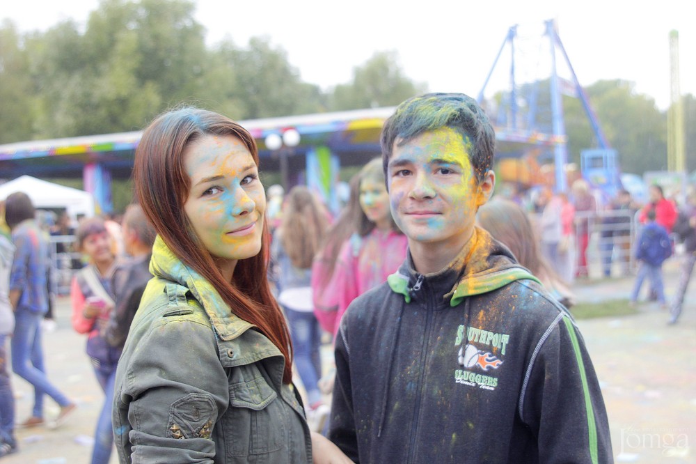Фотография с Фестиваль красок в Казани в Нет
