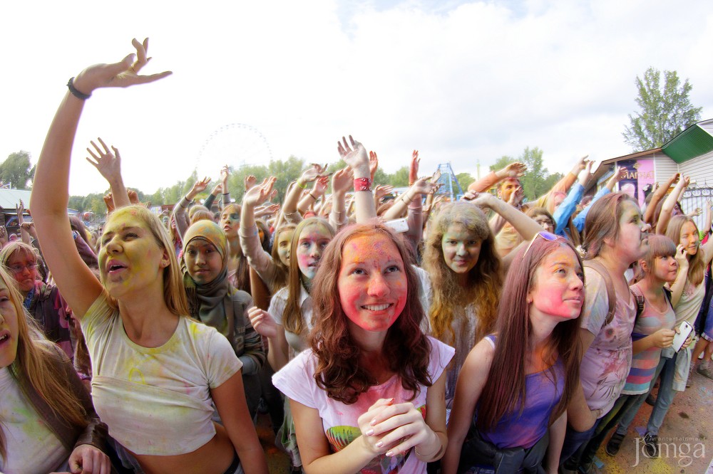 Фотография с Фестиваль красок в Казани в Нет