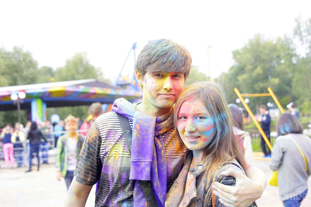 Фотография с Фестиваль красок в Казани в Нет