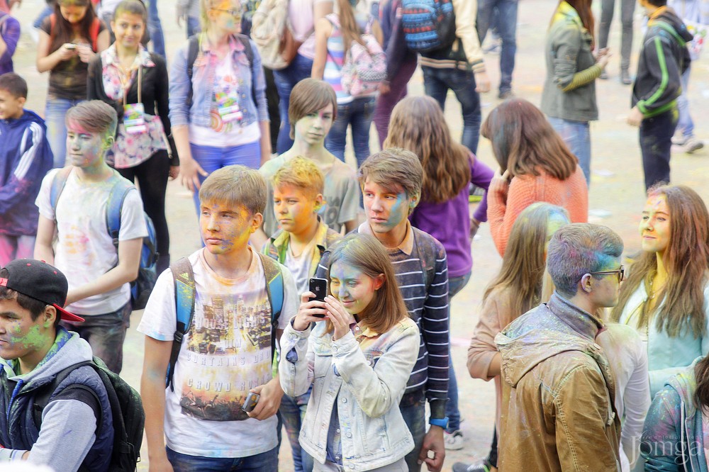 Фотография с Фестиваль красок в Казани в Нет