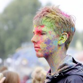 Фестиваль красок в Казани фото 44