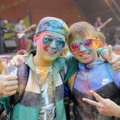 Фестиваль красок в Казани фото 47
