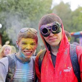 Фестиваль красок в Казани фото 89