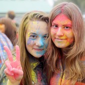 Фестиваль красок в Казани фото 45