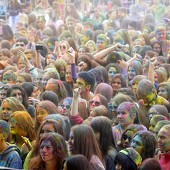 Фестиваль красок в Казани фото 128