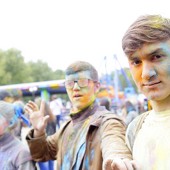 Фестиваль красок в Казани фото 134