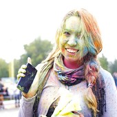 Фестиваль красок в Казани фото 192