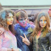 Фестиваль красок в Казани фото 218