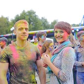 Фестиваль красок в Казани фото 75