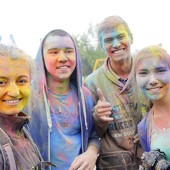 Фестиваль красок в Казани фото 184