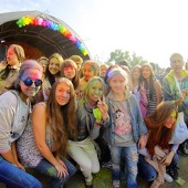 Фестиваль красок в Казани фото 289