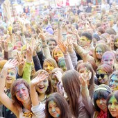 Фестиваль красок в Казани фото 125