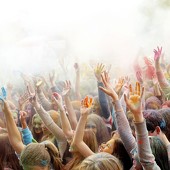 Фестиваль красок в Казани фото 222