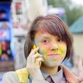 Фестиваль красок в Казани фото 92