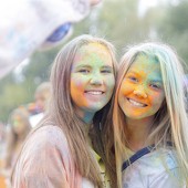 Фестиваль красок в Казани фото 109