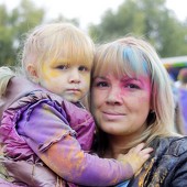 Фестиваль красок в Казани фото 83