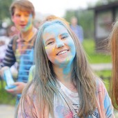 Фестиваль красок в Казани фото 33