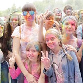 Фестиваль красок в Казани фото 13