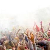 Фестиваль красок в Казани фото 223