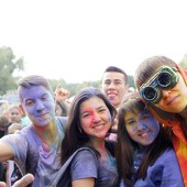 Фестиваль красок в Казани фото 232