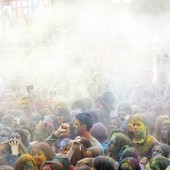 Фестиваль красок в Казани фото 127