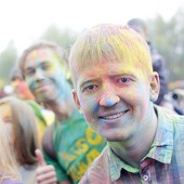 Фестиваль красок в Казани фото 105