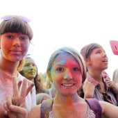 Фестиваль красок в Казани фото 98