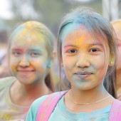 Фестиваль красок в Казани фото 199