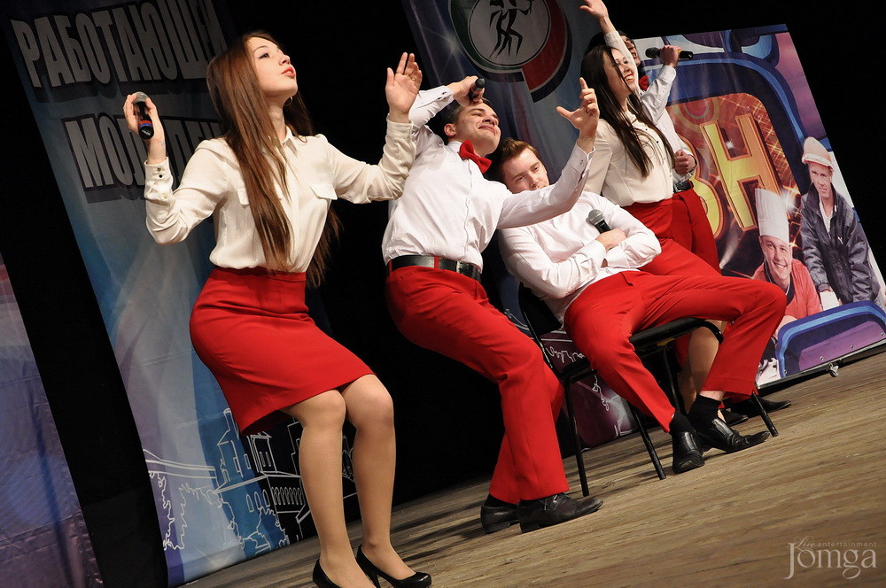 Фотография с КВН рабочая лига в Концертный зал им. С.Садыковой