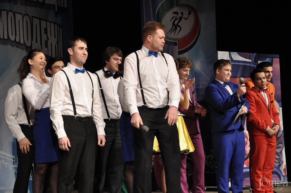 Фотография с КВН рабочая лига в Концертный зал им. С.Садыковой