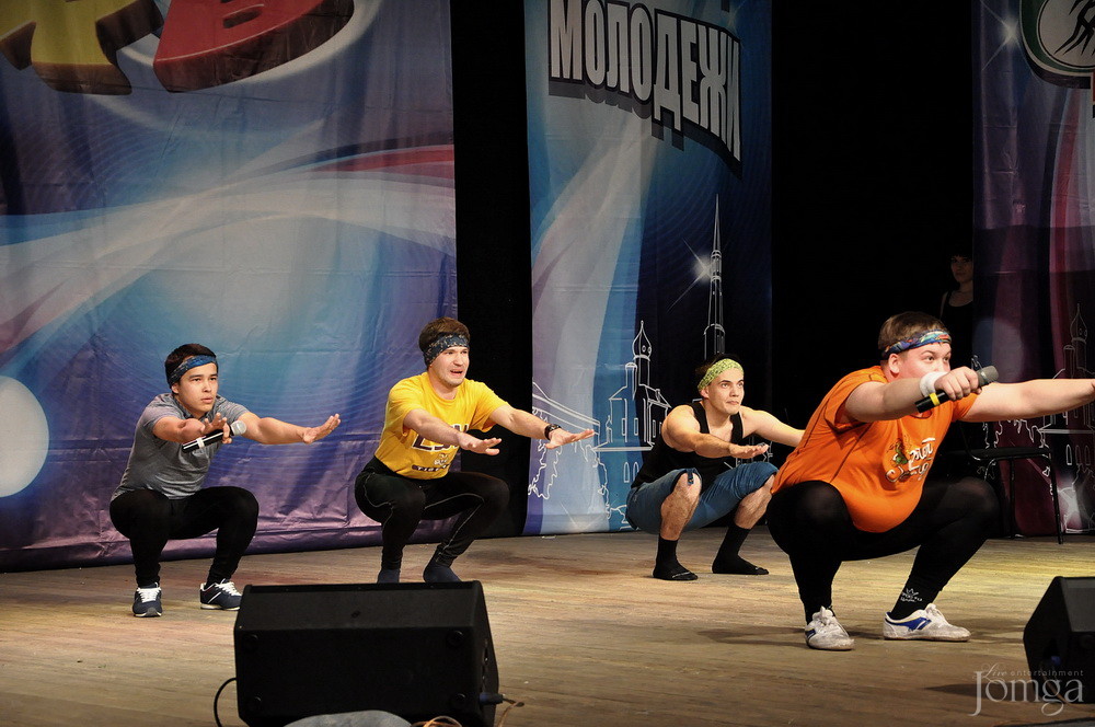 Фотография с КВН рабочая лига в Концертный зал им. С.Садыковой