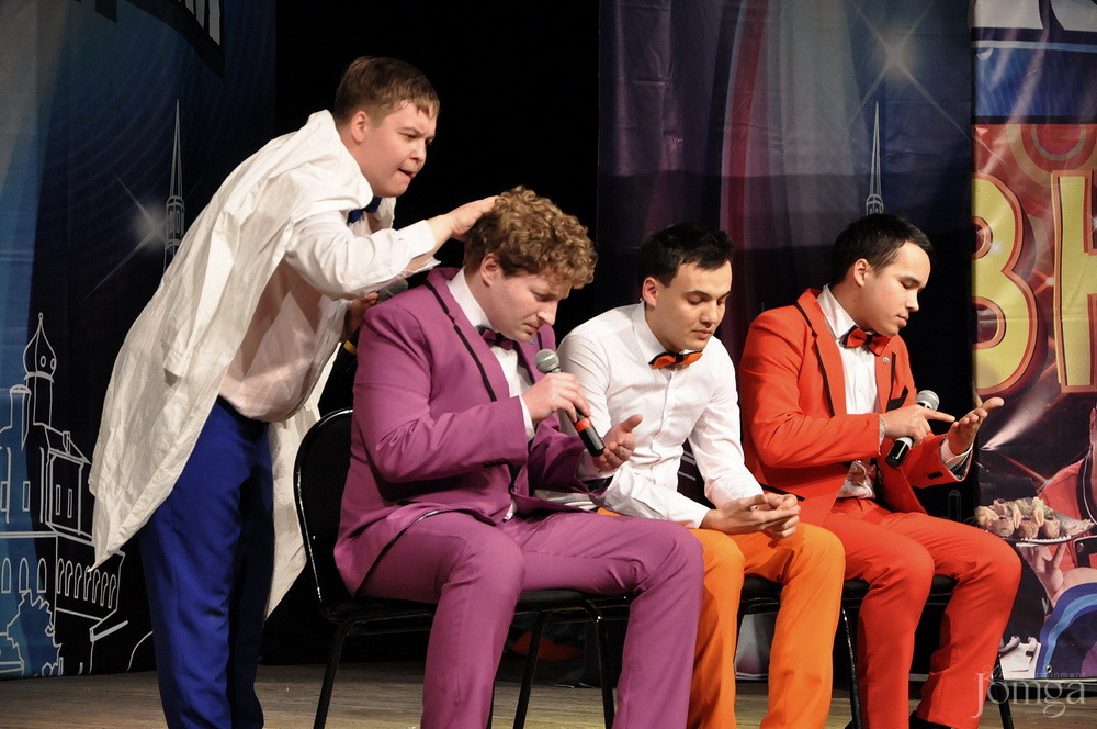 Фотография с КВН рабочая лига в Концертный зал им. С.Садыковой