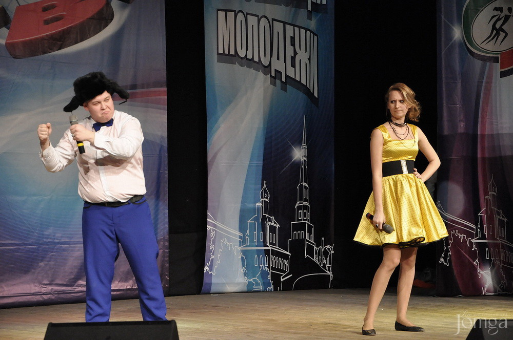 Фотография с КВН рабочая лига в Концертный зал им. С.Садыковой