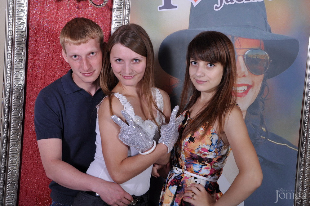 Фотография с Майкл Джексон пати в Опера