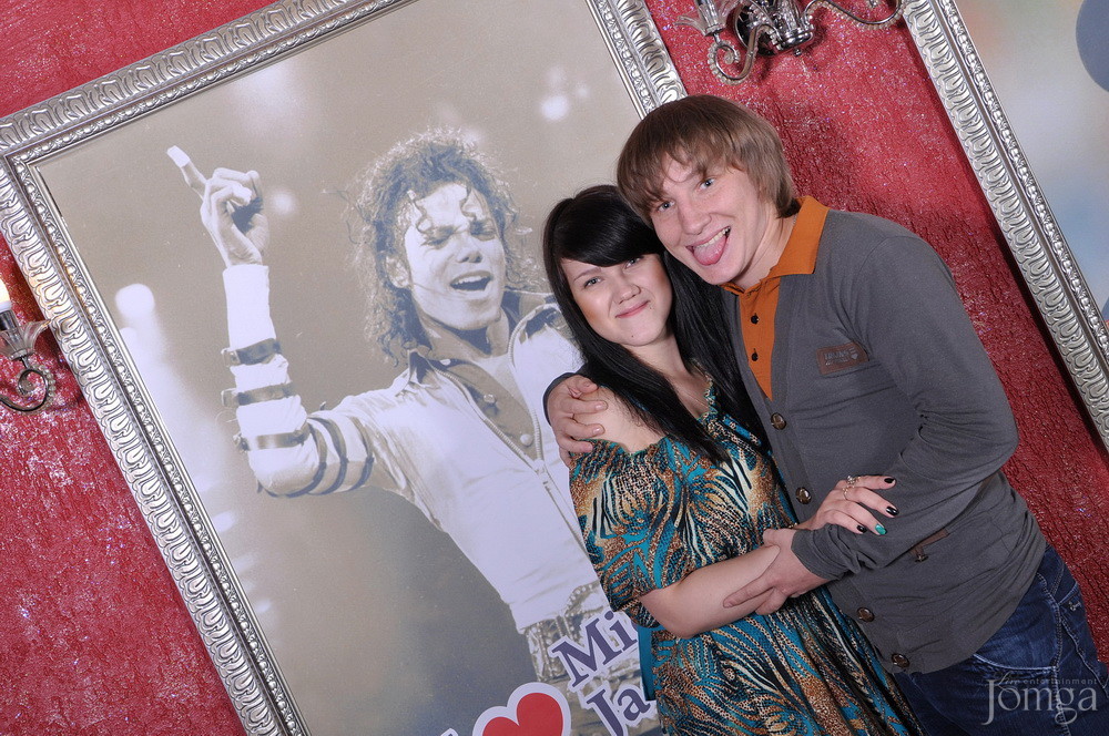 Фотография с Майкл Джексон пати в Опера